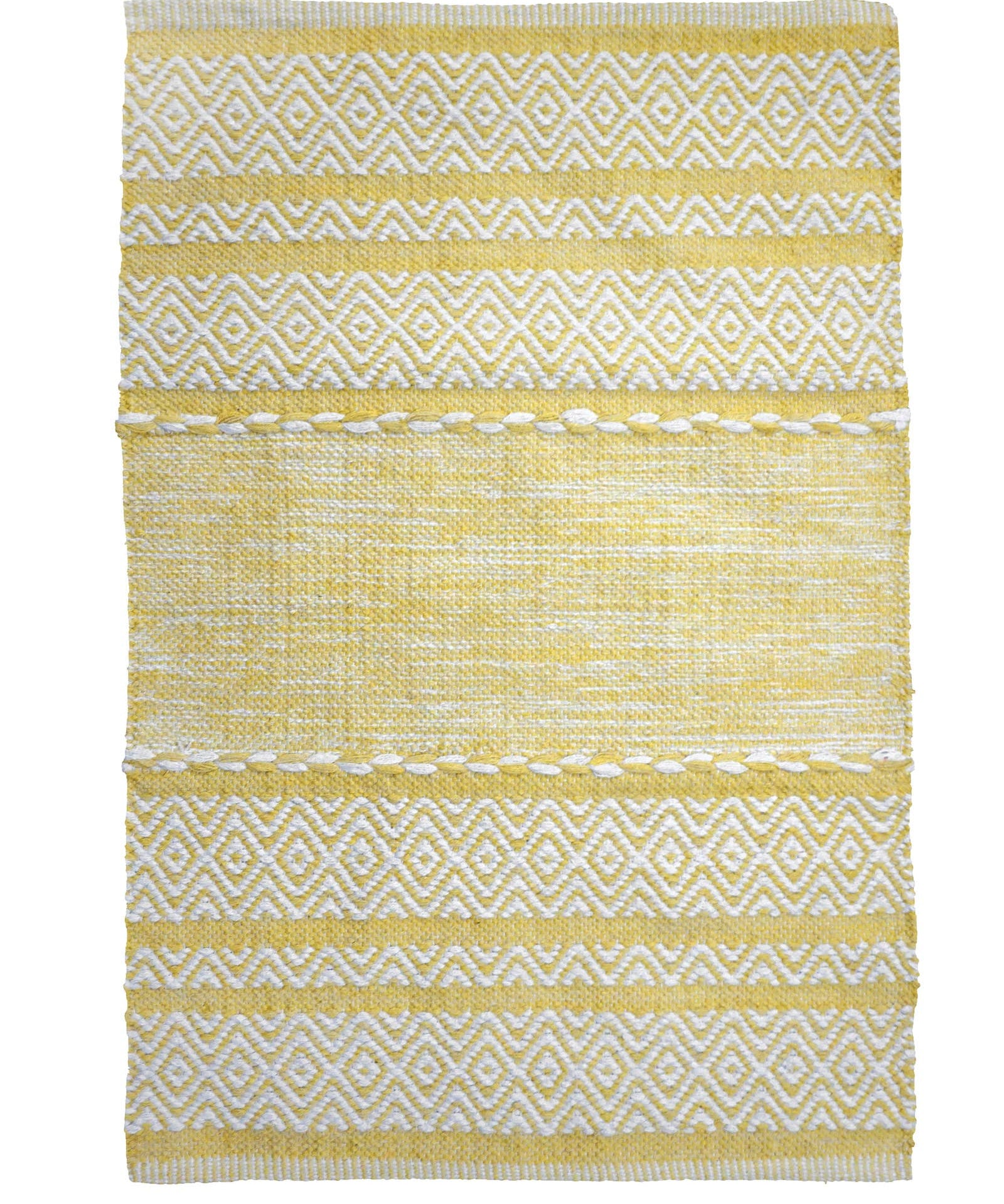 Mandy 2' X 3' Rug - Yellow - Sugar River Shoppe