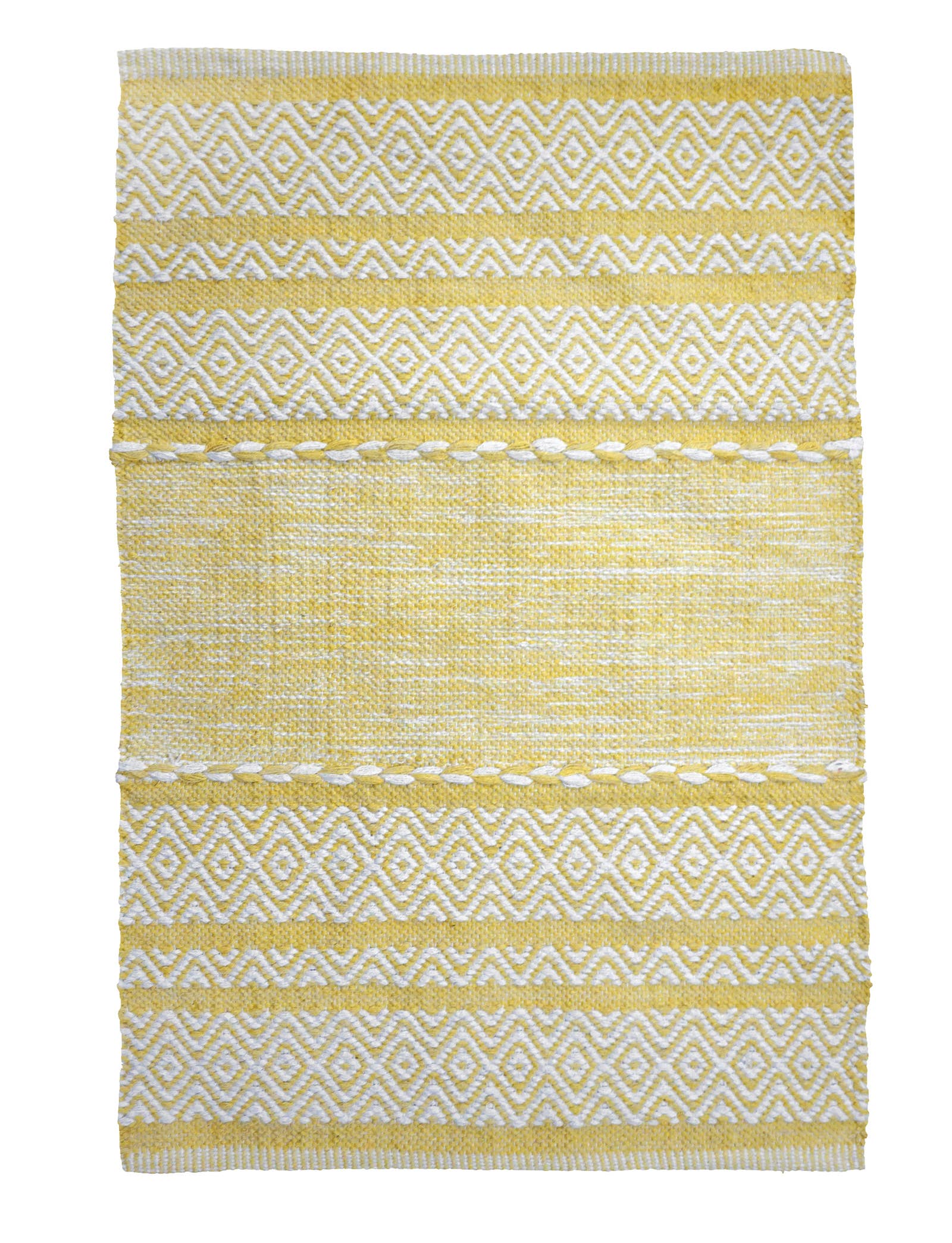 Mandy 2' X 3' Rug - Yellow - Sugar River Shoppe