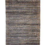 Winston 2' X 3' Rug - Black/Blue - Sugar River Shoppe