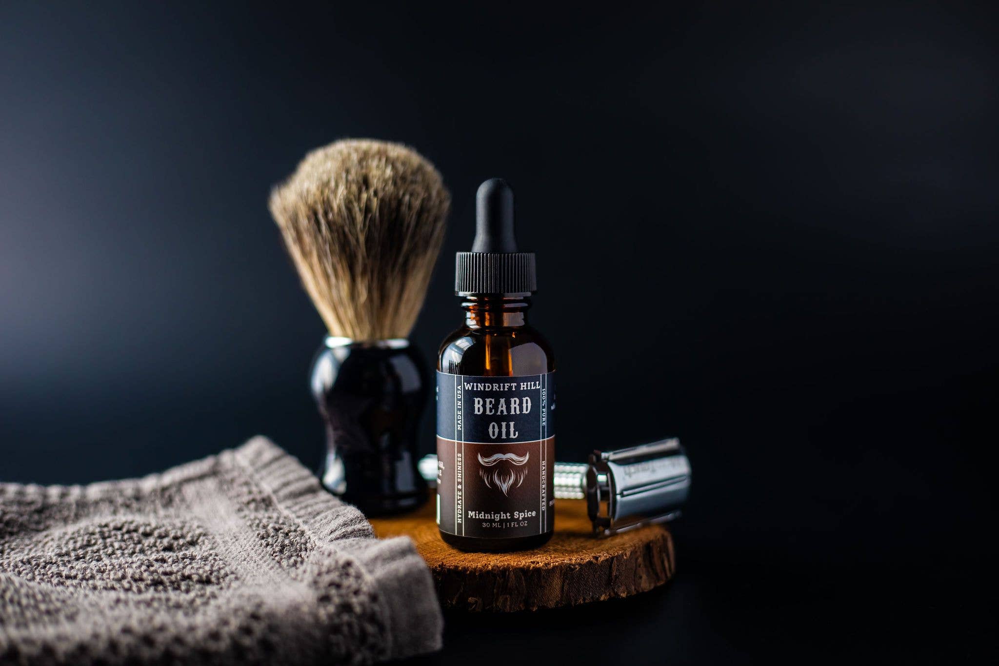 Midnight Spice | Beard Oil - Windrift Hill Goat Milk Skincare - 804551436659 - Sugar River Shoppe - 