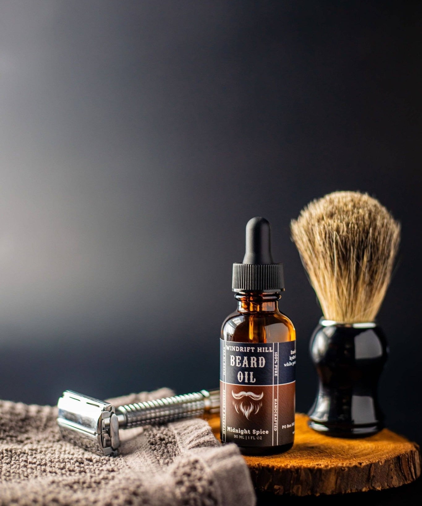 Midnight Spice | Beard Oil - Windrift Hill Goat Milk Skincare - 804551436659 - Sugar River Shoppe - 