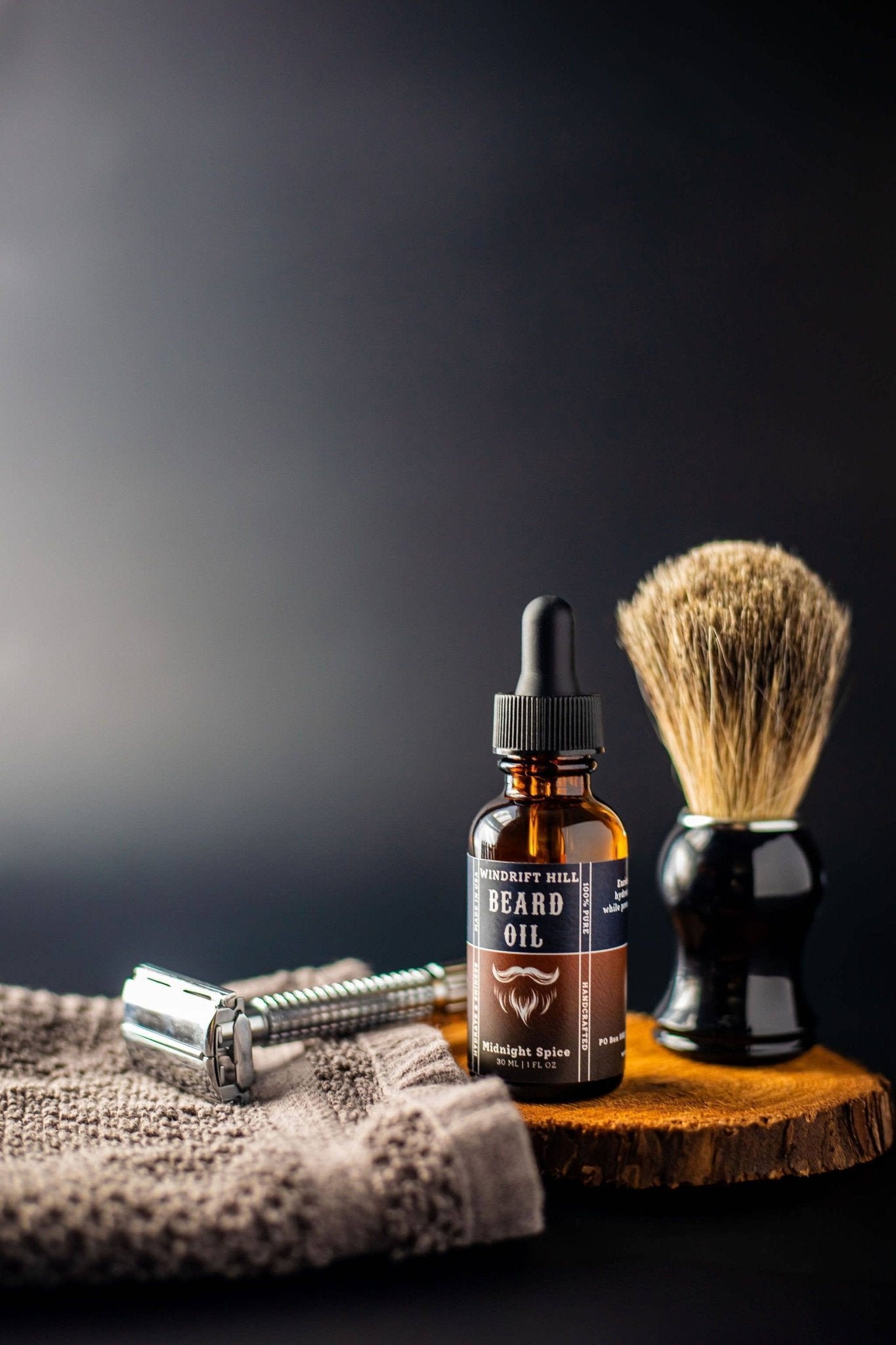 Midnight Spice | Beard Oil - Windrift Hill Goat Milk Skincare - 804551436659 - Sugar River Shoppe - 