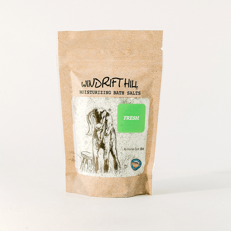 Moisturizing Bath Salts for Relaxation - Windrift Hill Goat Milk Skincare - 804551436208 - Sugar River Shoppe - 