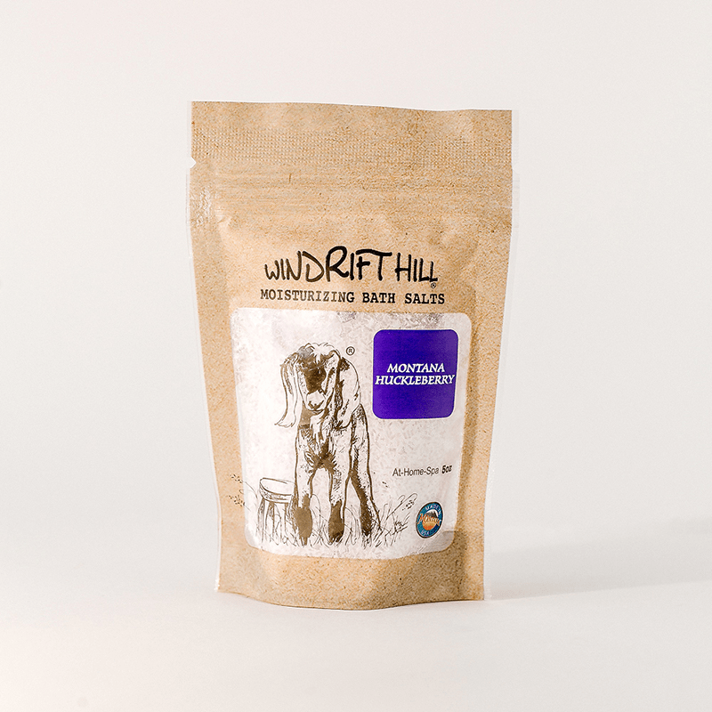Moisturizing Bath Salts for Relaxation - Windrift Hill Goat Milk Skincare - 804551436239 - Sugar River Shoppe - 