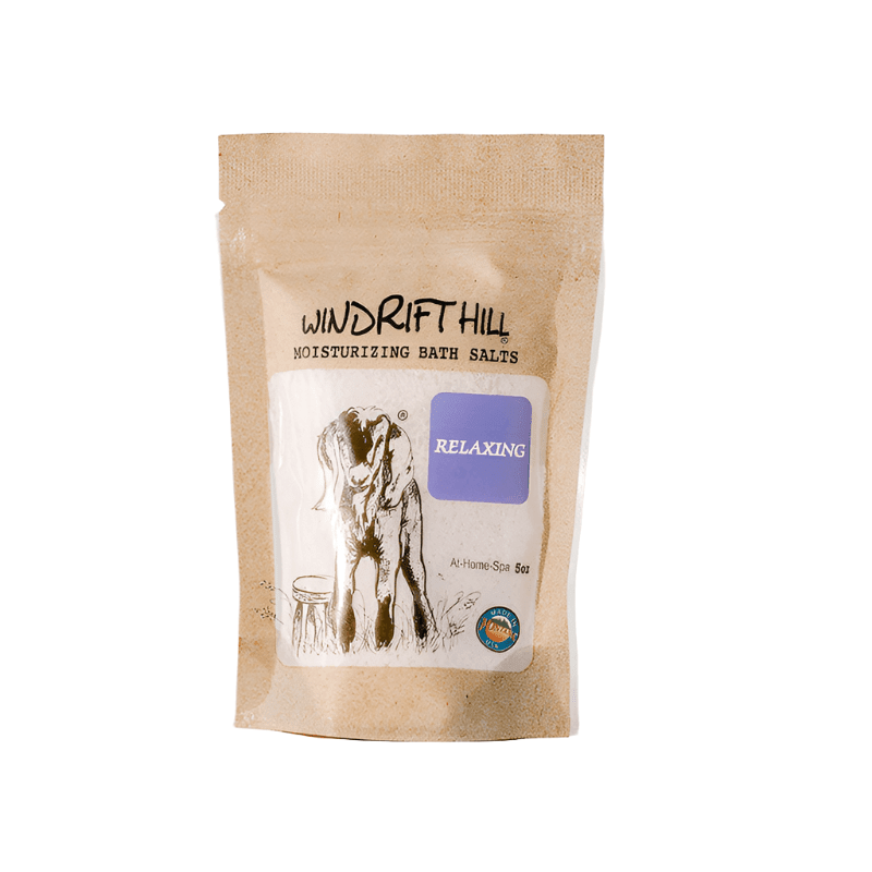 Moisturizing Bath Salts for Relaxation - Windrift Hill Goat Milk Skincare - 804551436291 - Sugar River Shoppe - 