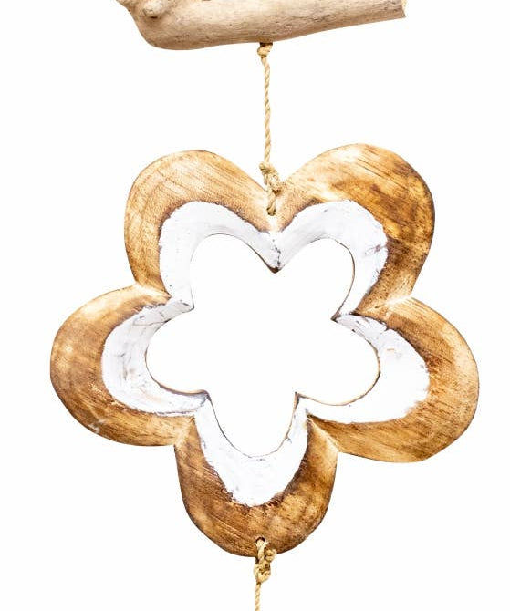 A Single Flower- Beads & Bell - Sugar River Shoppe