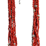 Coral Splendor Multistrand Necklace - Sugar River Shoppe