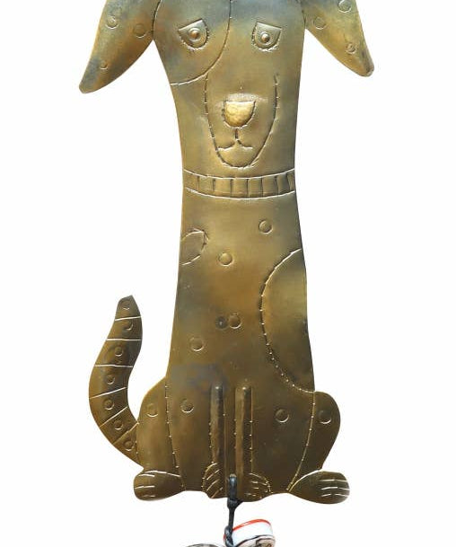Mia The Dog- Beads & Bell Windchime - Sugar River Shoppe