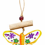 Painted Butterfly- Wood Stick Windchime - Sugar River Shoppe