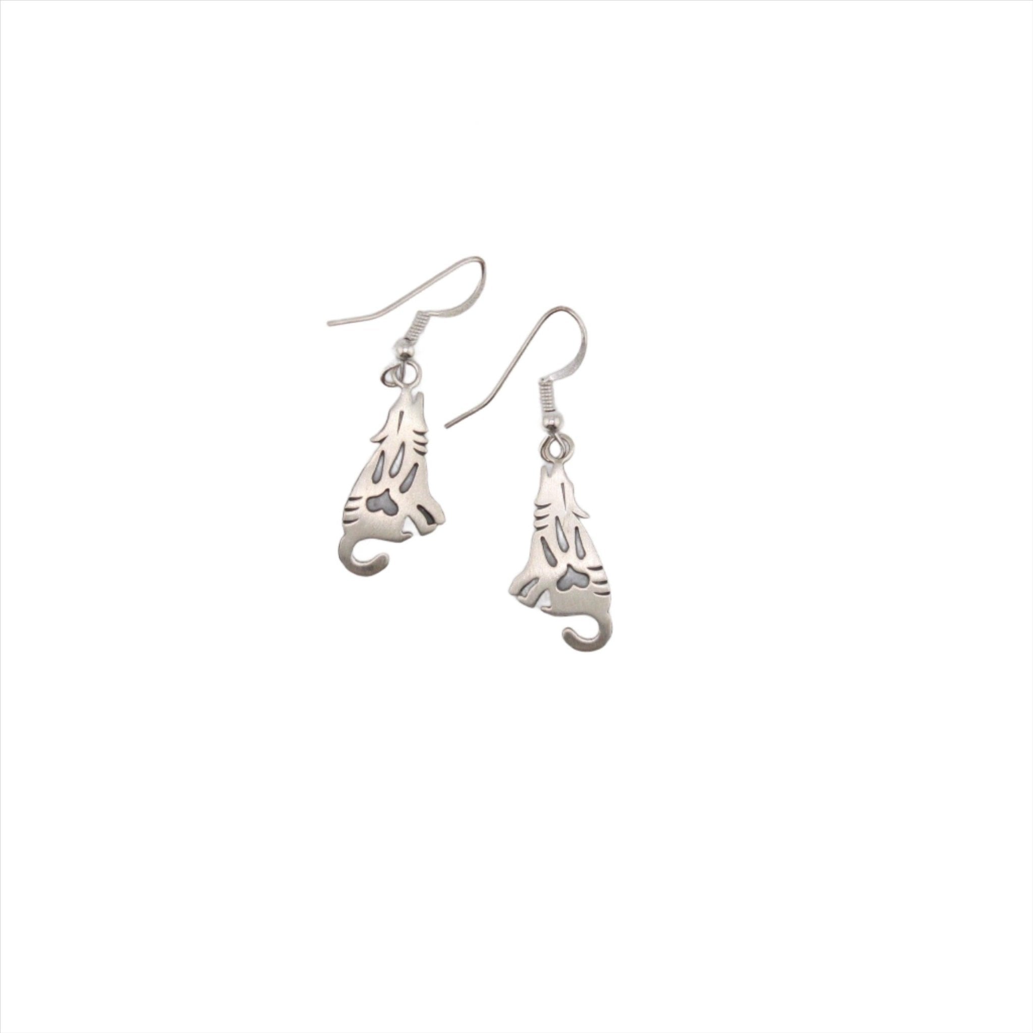 Navajo Wolf Dangles - Native American - 9325352 - Sugar River Shoppe - 