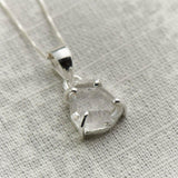 Herkimer Diamond Pendant Sterling Silver - Sugar River Shoppe
