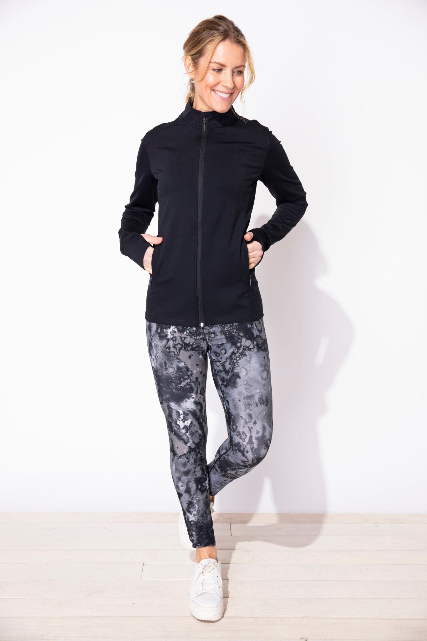 On the Move Solid Full Zip Jacket - Habitat - 194451480020 - Sugar River Shoppe - 