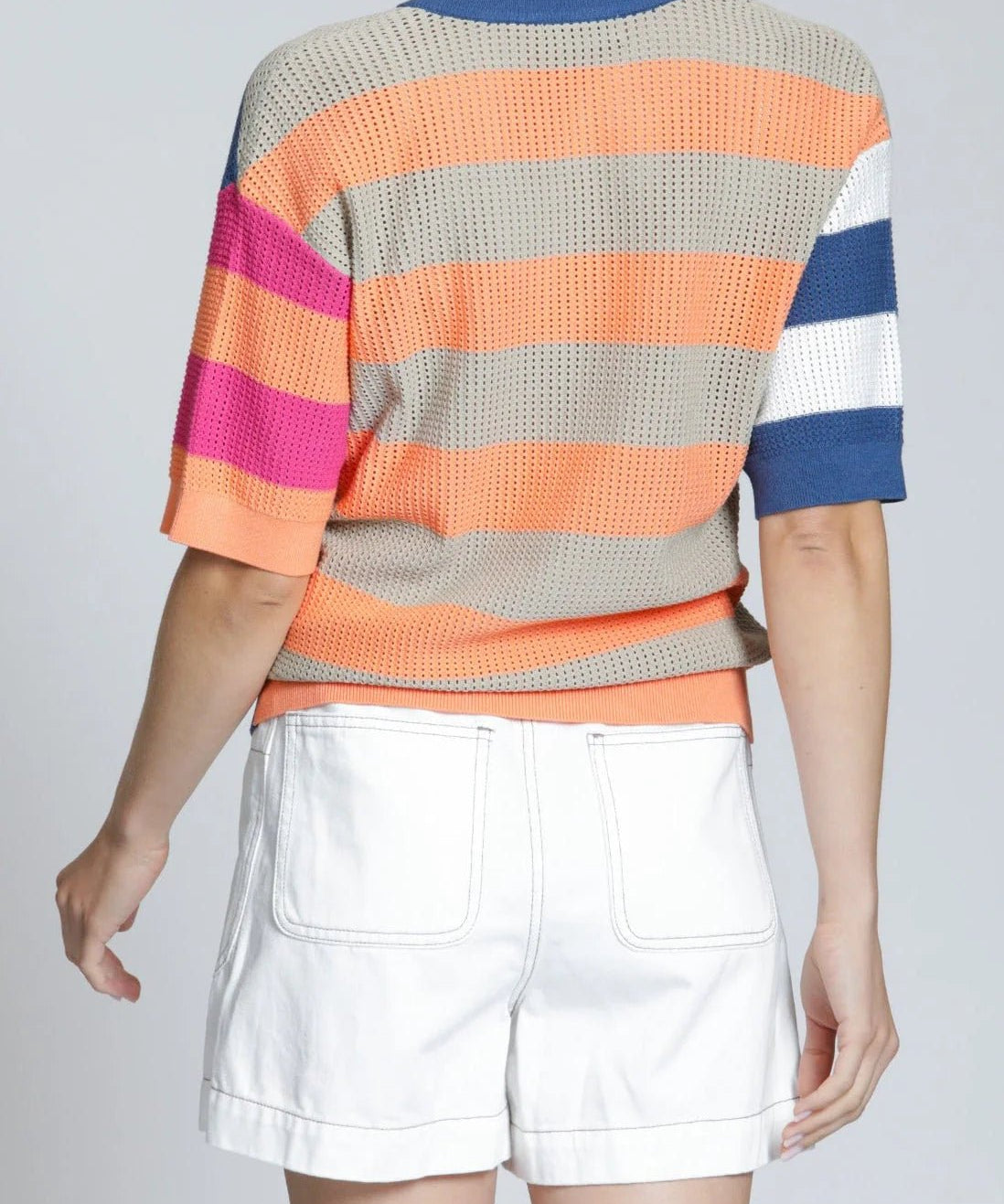 Open Knit Polo - APNY -  - Sugar River Shoppe - 