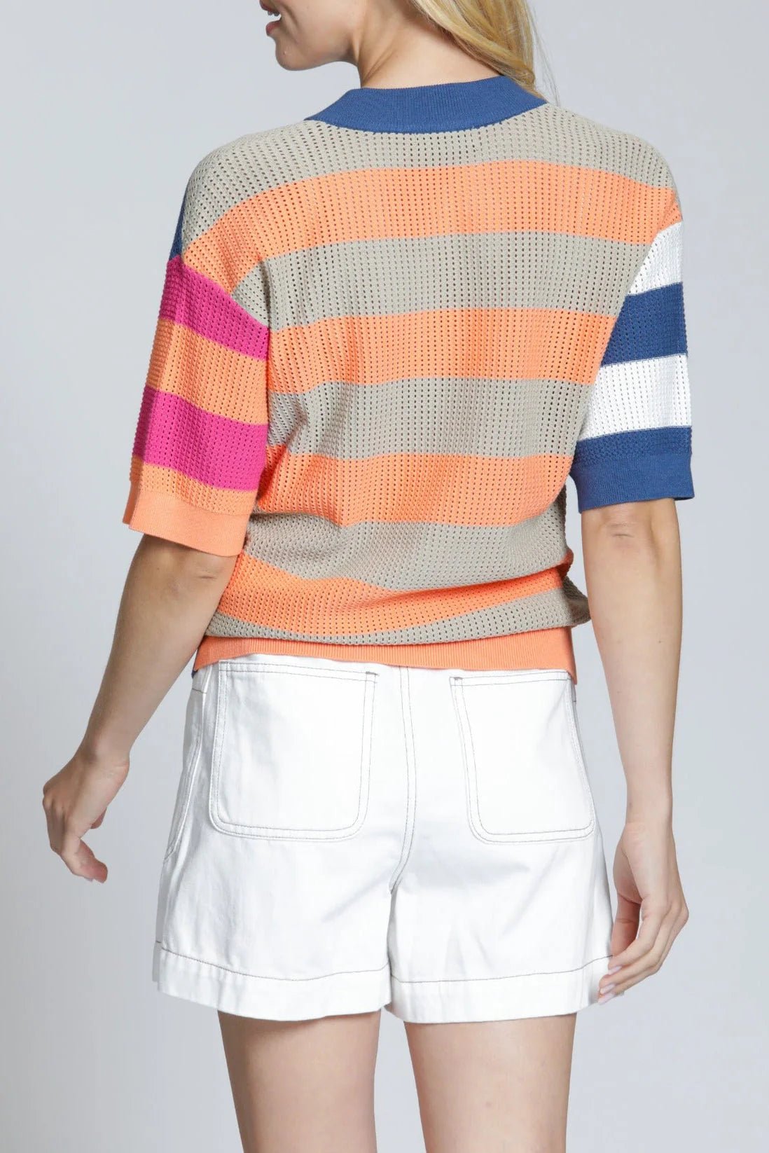 Open Knit Polo - APNY -  - Sugar River Shoppe - 