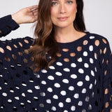 Open Weave Cotton Topper - Habitat - 194451671961 - Sugar River Shoppe - 