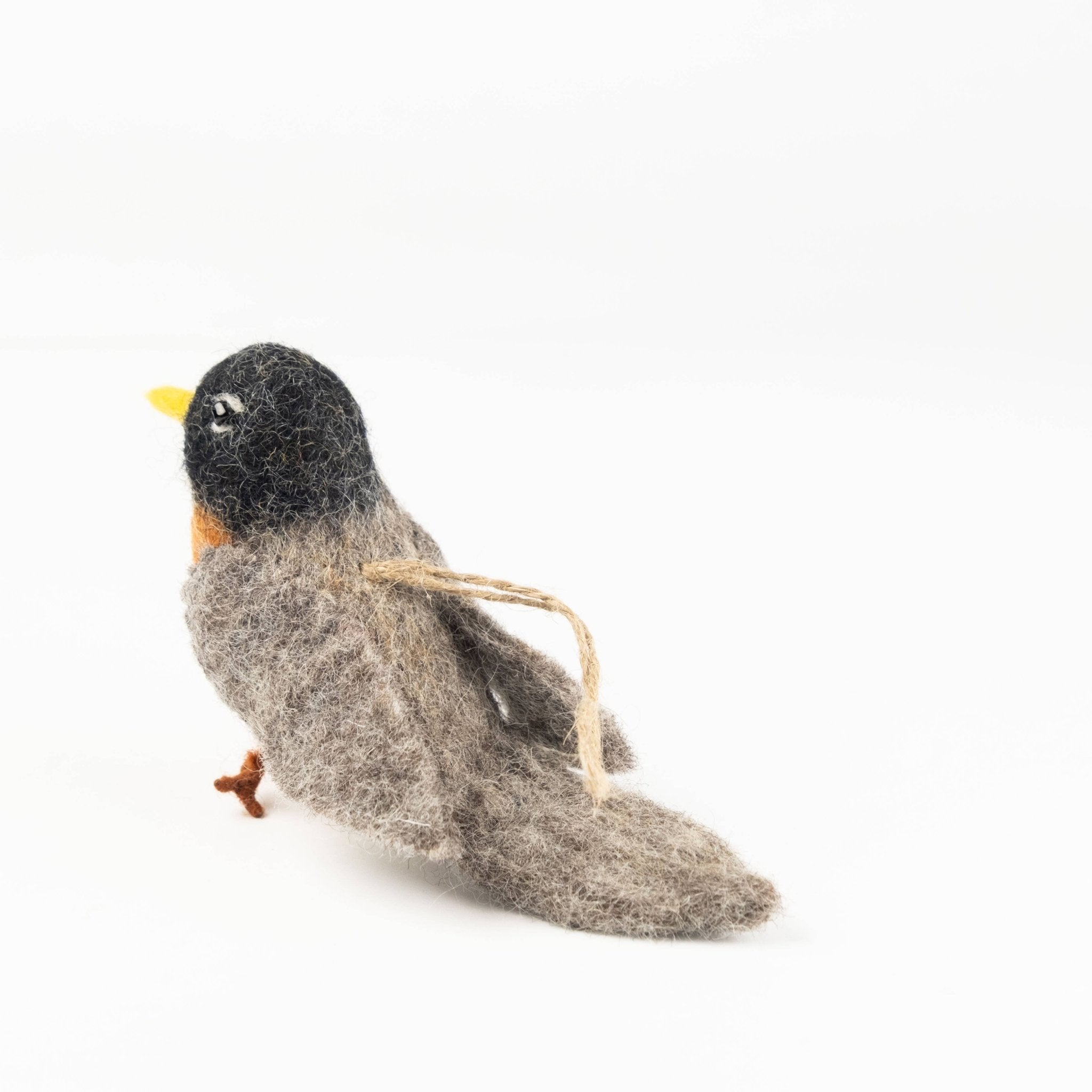 Ornament - Felt Bird - Robin - The Winding Road - 81361704 - Sugar River Shoppe - 