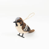 Ornament - Felt Bird - Sparrow - The Winding Road - 81394472 - Sugar River Shoppe - 