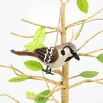 Ornament - Felt Bird - Sparrow - The Winding Road - 81394472 - Sugar River Shoppe - 