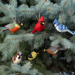 Ornament - Felt Bird - Sparrow - The Winding Road - 81394472 - Sugar River Shoppe - 