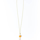 Oval Drops/copper/28" Chain - Moksha - 14804008 - Sugar River Shoppe - 