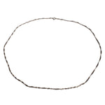 Oxidized Sterling Silver Chain 18” - Amberman - 56882216 - Sugar River Shoppe - 