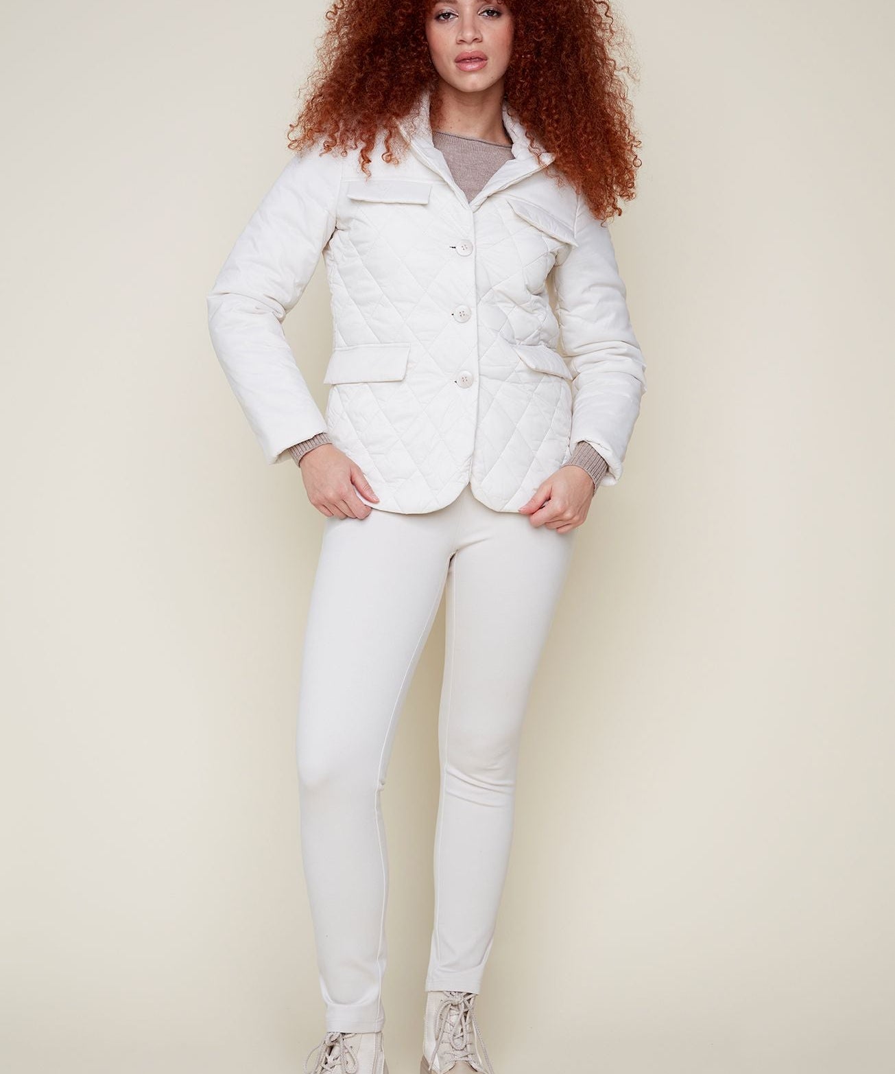 Oyster Button Jacket - Renuar - 827118653825 - Sugar River Shoppe - 