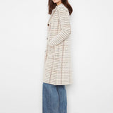 Knit Coatigan with Patch Pockets