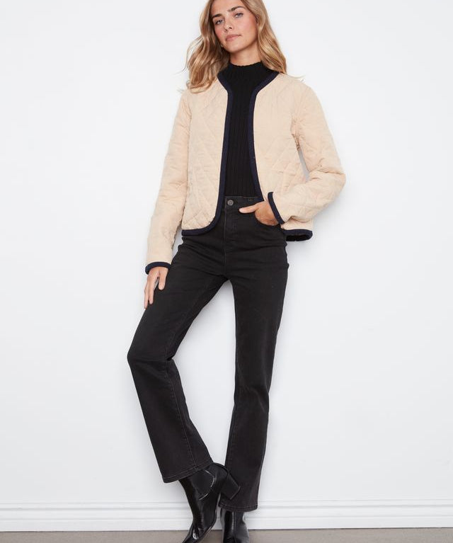 Reversible Embroidered Quilted Jacket