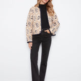 Reversible Embroidered Quilted Jacket