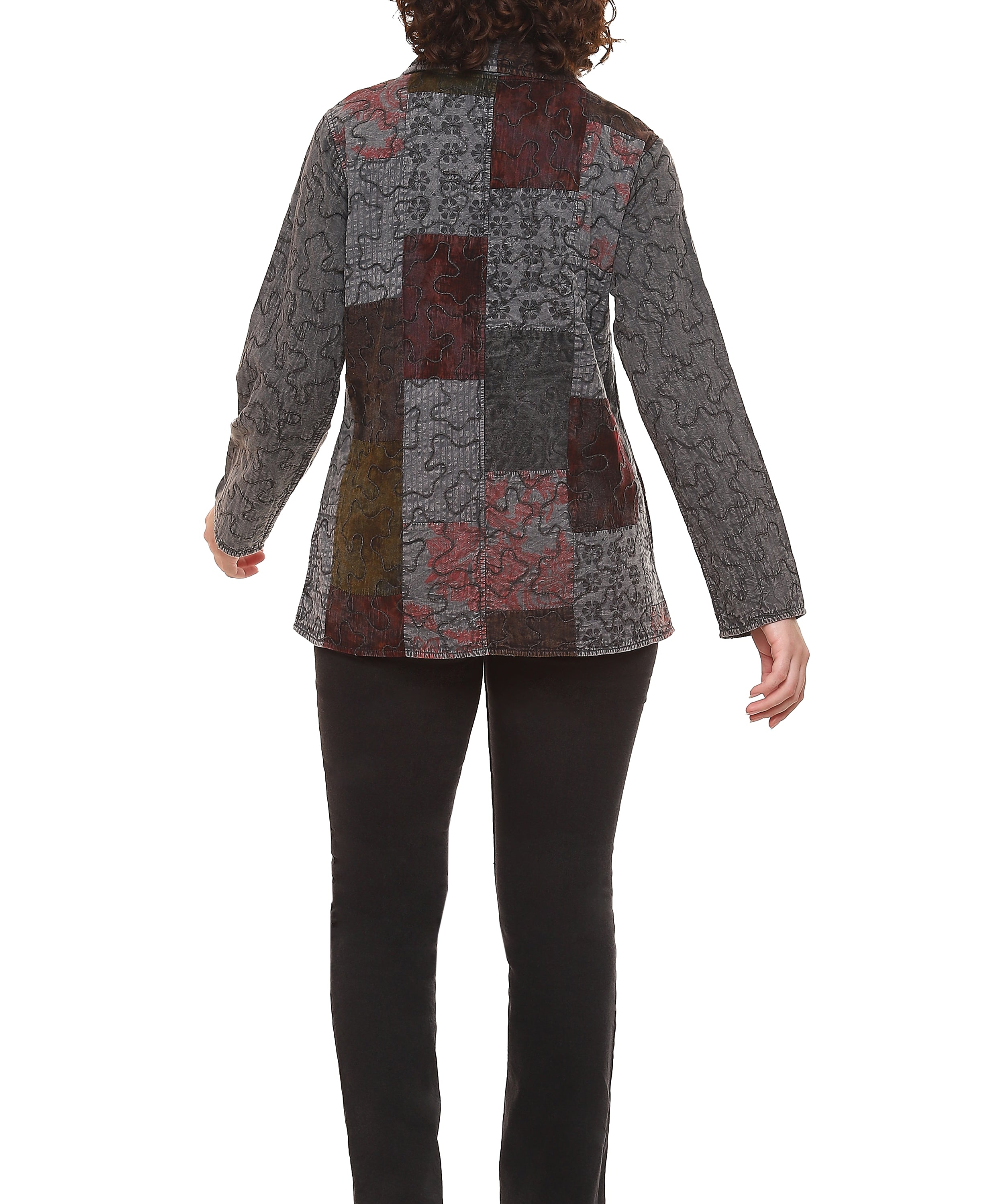 Inez Reversible Jacket - Sugar River Shoppe