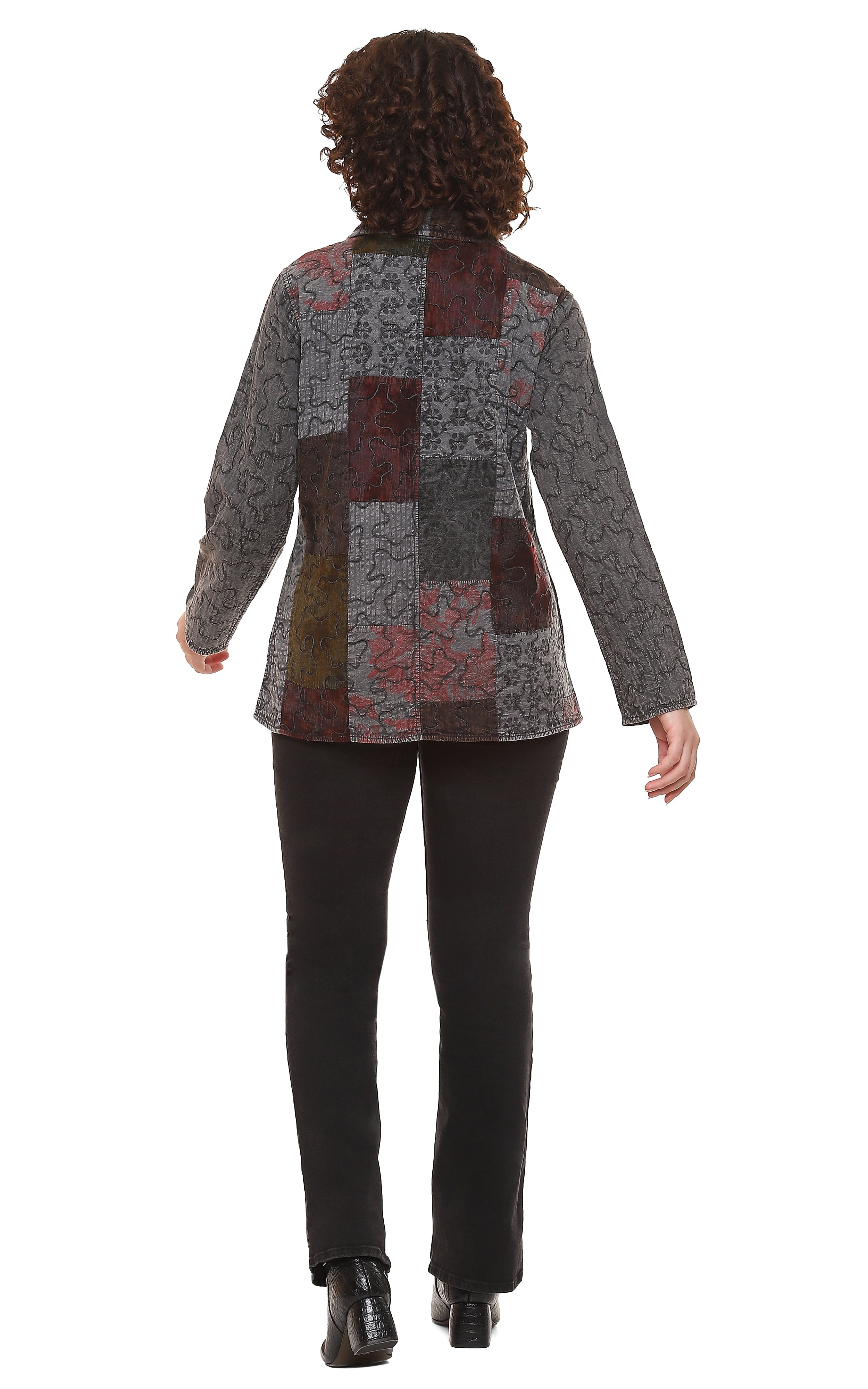 Inez Reversible Jacket - Sugar River Shoppe