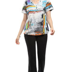 Lucy Short Sleeve Top - Sugar River Shoppe
