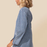 Perfect Travel Shirts Zip Sleeve Shirt - Habitat - 194451678878 - Sugar River Shoppe - 