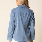 Perfect Travel Tab Detail Shirt - Habitat - 194451678472 - Sugar River Shoppe - 