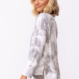 Peruvian Cotton Ocean Marble Hi - Lo Tee - Habitat - 194451649342 - Sugar River Shoppe - 