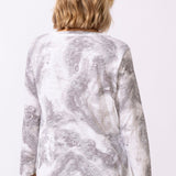 Peruvian Cotton Ocean Marble Hi - Lo Tee - Habitat - 194451649342 - Sugar River Shoppe - 