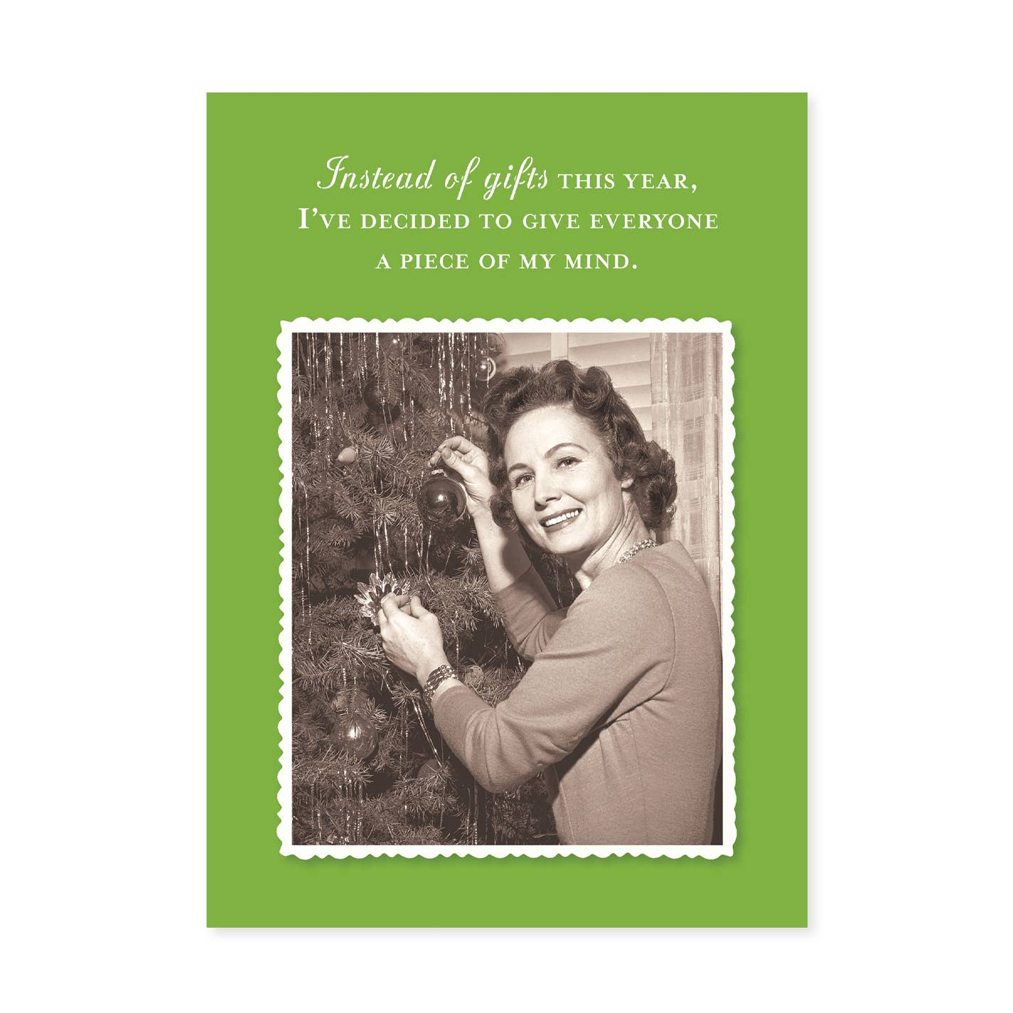Piece Of My Mind Holiday Card - Shannon Martin Design - 810098929981 - Sugar River Shoppe - 