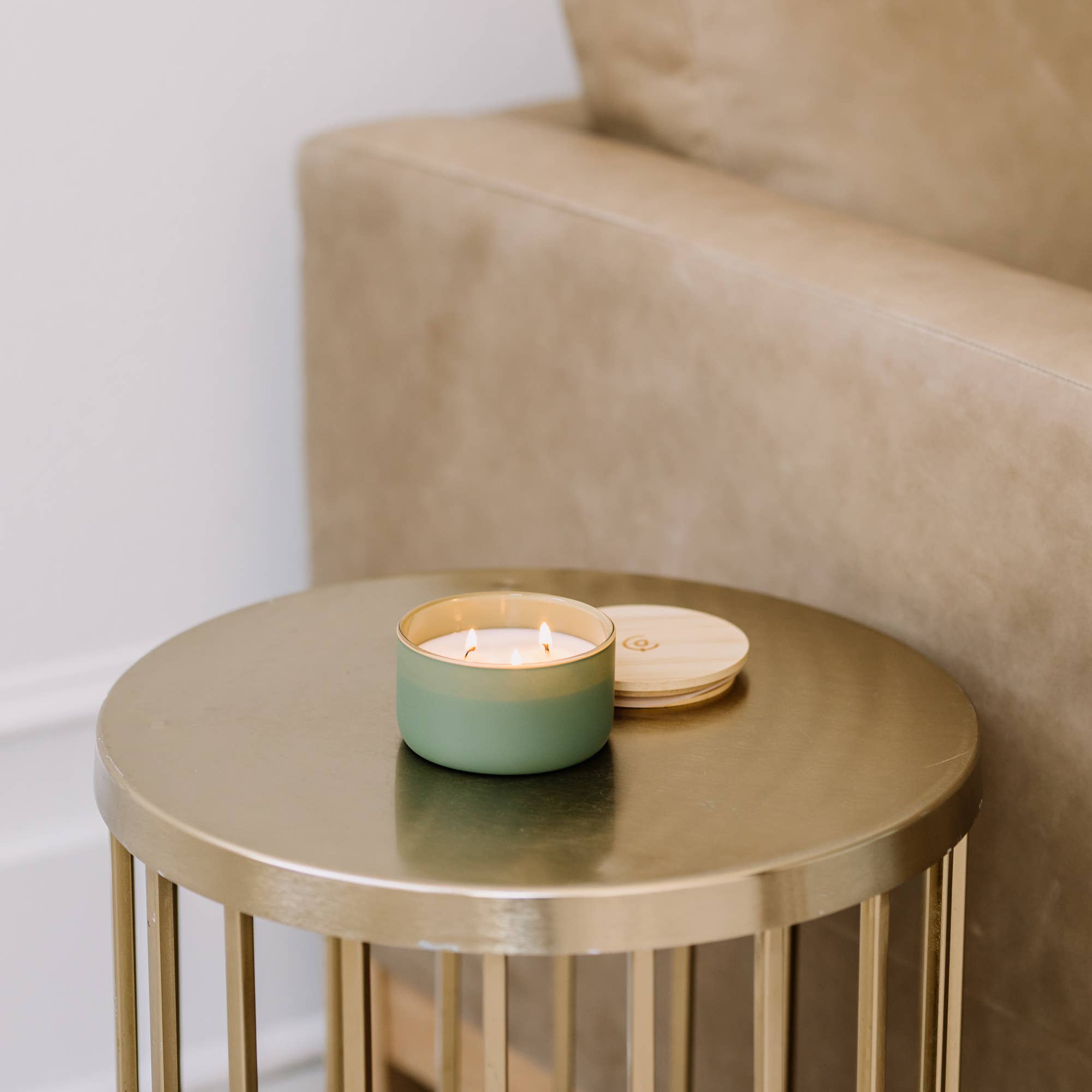 Piñon + Woods - Resilience Series 3 Wick Soy Candle - Calyan Wax Co. - 850048226364 - Sugar River Shoppe - 