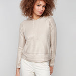 Plush Knit Hoodie Sweater - Charlie B - 690178709043 - Sugar River Shoppe - 