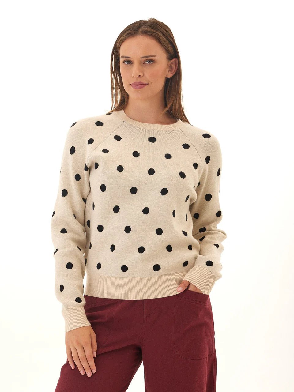 Polka Dot Sweater - Threads 4 Thought - 195014929833 - Sugar River Shoppe - 