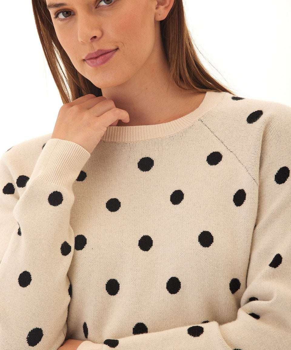 Polka Dot Sweater - Threads 4 Thought - 195014929833 - Sugar River Shoppe - 