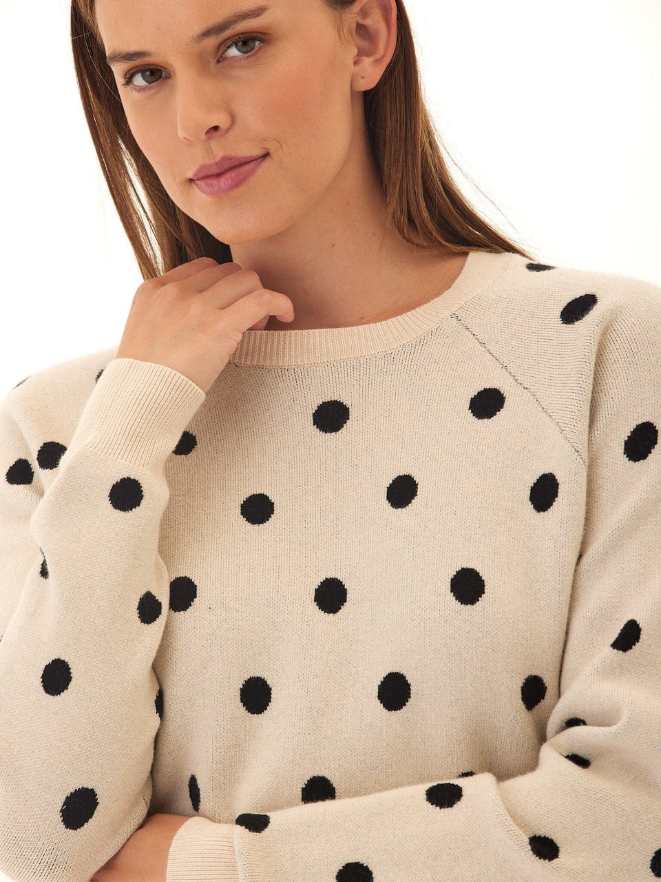 Polka Dot Sweater - Threads 4 Thought - 195014929833 - Sugar River Shoppe - 