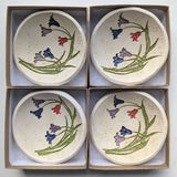 Pottery Dish Bowl - Lilies - Walton Clay Studio - 49287208 - Sugar River Shoppe - 