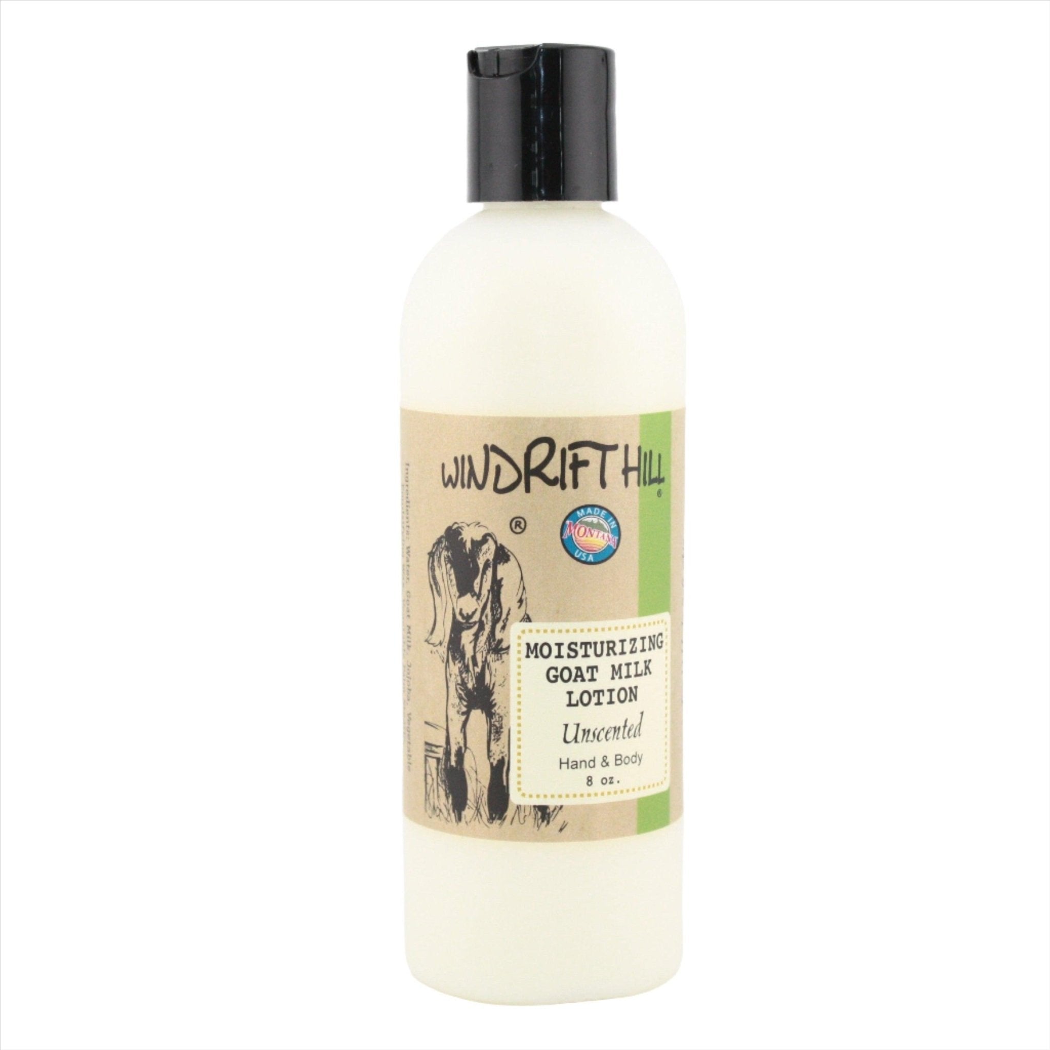 Premium Goat Milk Lotion – Natural Moisturizing Body & Hand Lotion for Daily Care - Windrift Hill Goat Milk Skincare - 804551435744 - Sugar River Shoppe - 