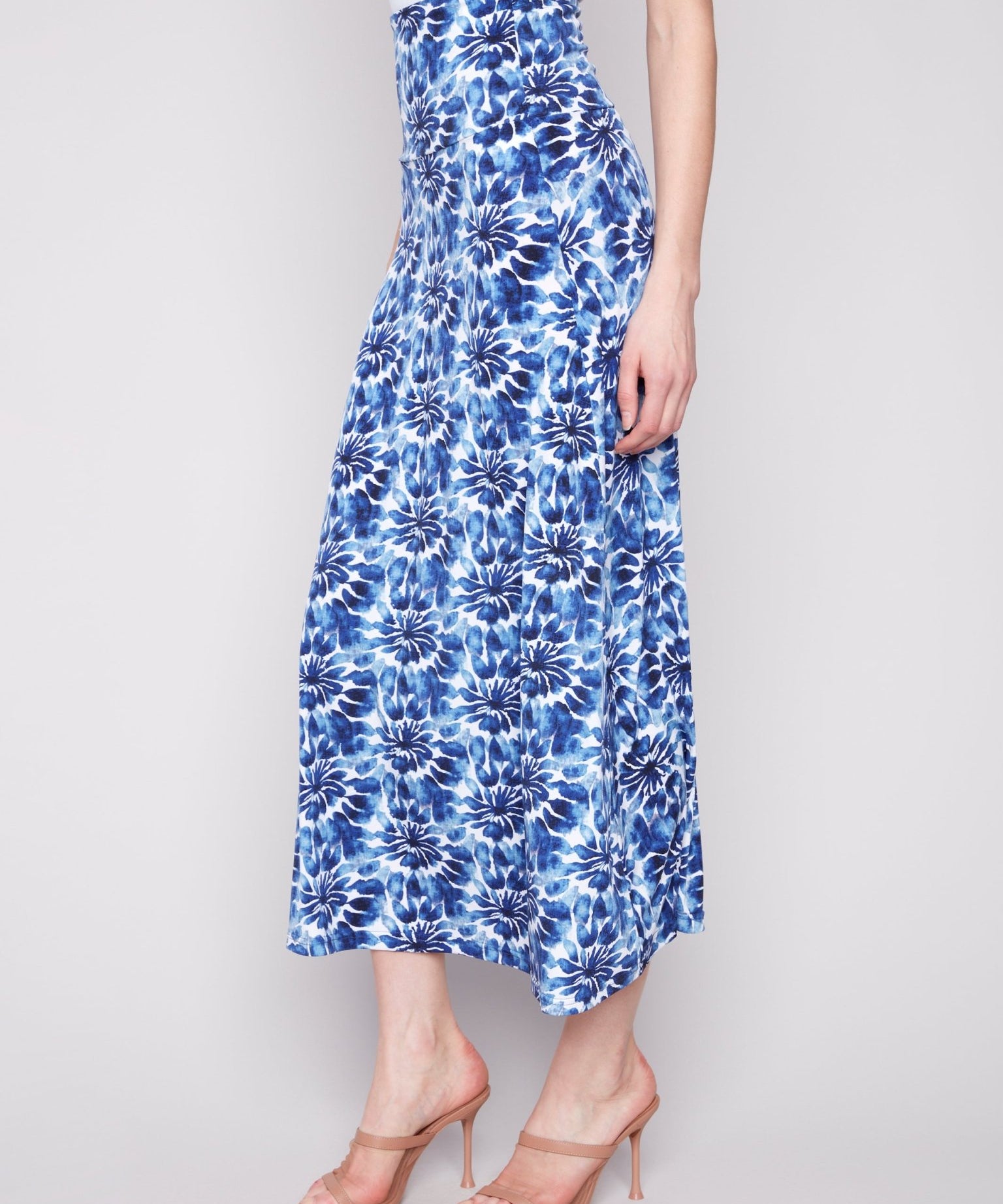 Printed Convertible Skirt/Dress with Removable Straps - Charlie B - 690178619359 - Sugar River Shoppe - 