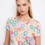 Printed Organic Cotton Jersey T-Shirt - Charlie B - 690178718250 - Sugar River Shoppe - 