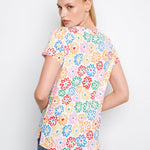 Printed Organic Cotton Jersey T-Shirt - Charlie B - 690178718250 - Sugar River Shoppe - 