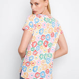 Printed Organic Cotton Jersey T-Shirt - Charlie B - 690178718250 - Sugar River Shoppe - 