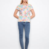 Printed Organic Cotton Jersey T-Shirt - Charlie B - 690178718250 - Sugar River Shoppe - 