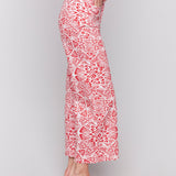 Printed Patch Pocket Flare Pants - Charlie B - 690178614064 - Sugar River Shoppe - 